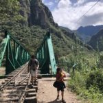 Walking from Aguas Calientes to Hidroelectra