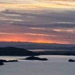 Sunset from Isla Amantani, Lake Titicaca